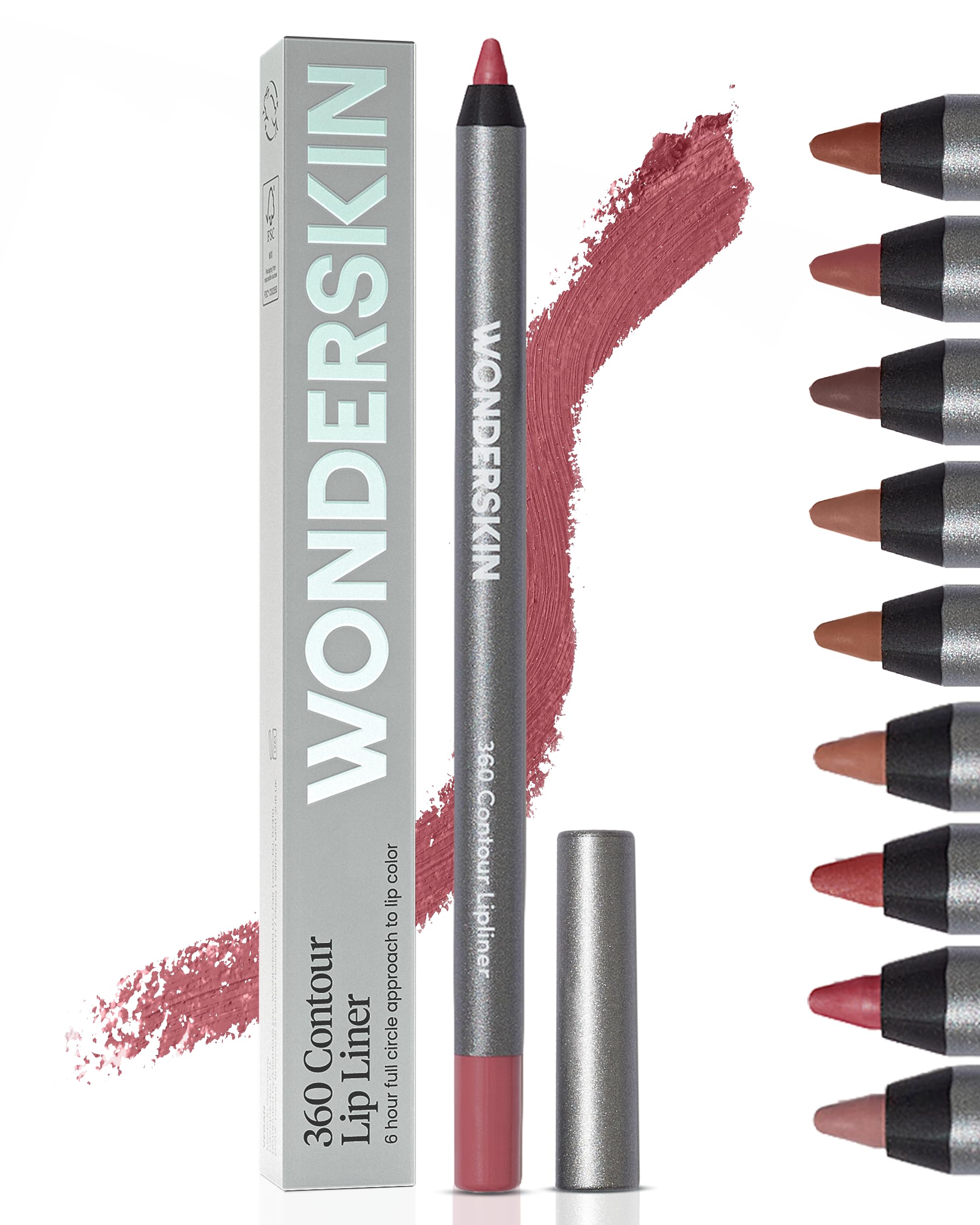 Wonderskin 360 Contour Lipliner 1.2G Rosewood