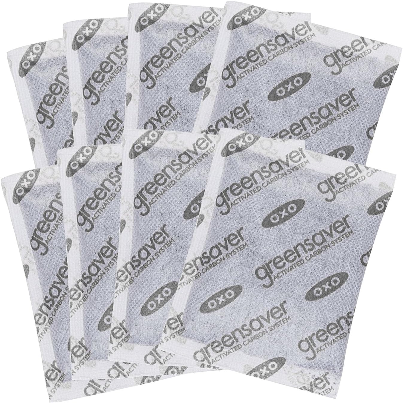 OXO Good Grips GreenSaver Carbon Filter Refills 8 Pack Home & Kitchen