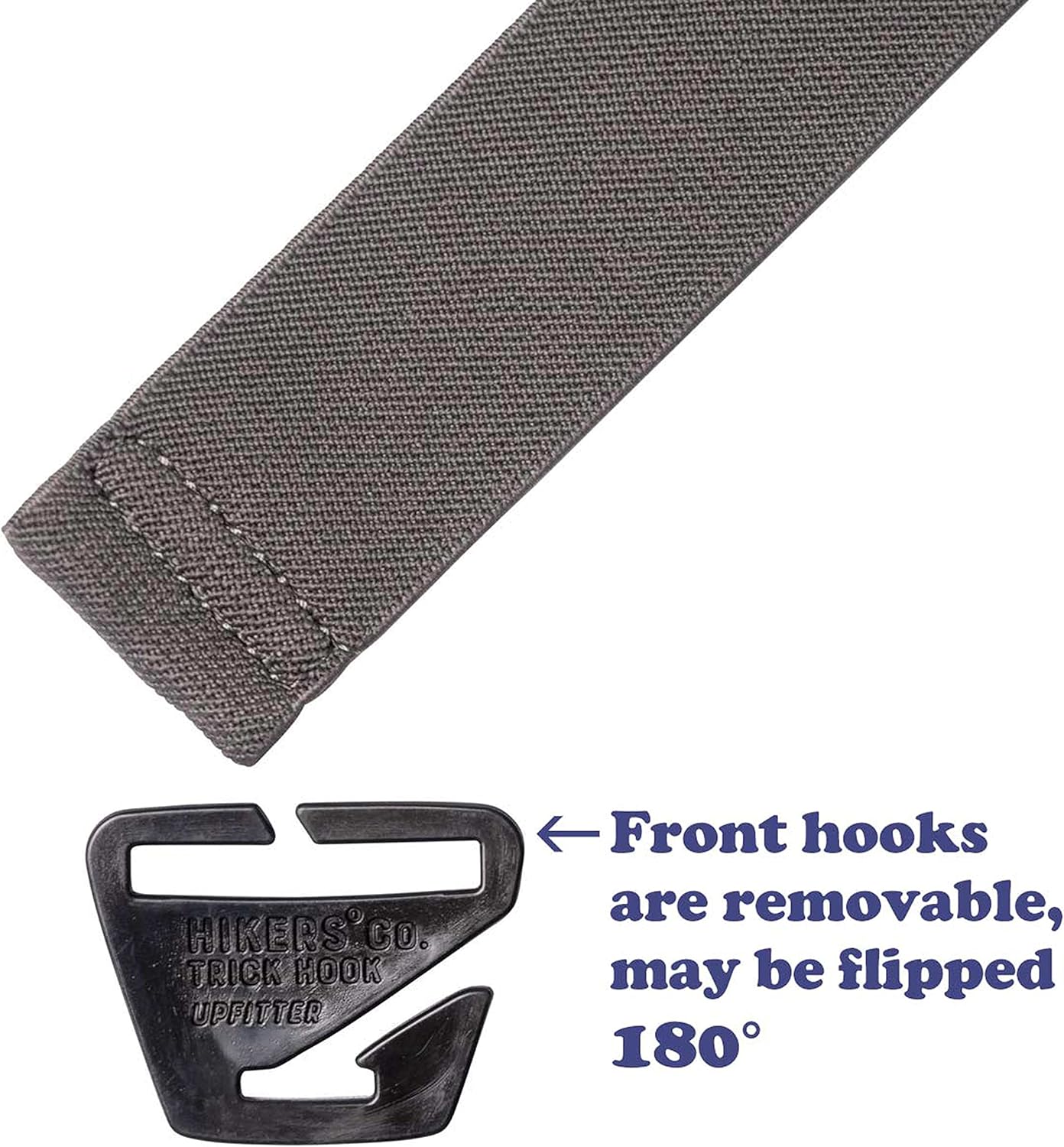 HIKERS - Upfitter Hidden Suspenders for Men Under Clothes - 3 Point Belt Loop - Image 5