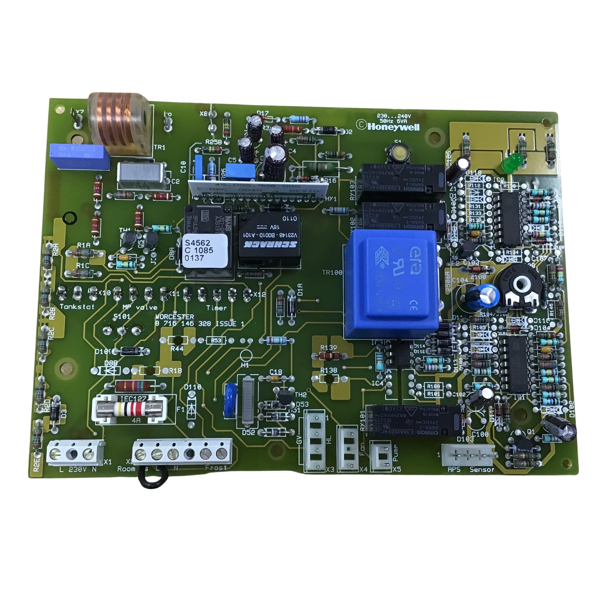 Bosch Worcester Pcb Control Board 87161463280 Wo1287