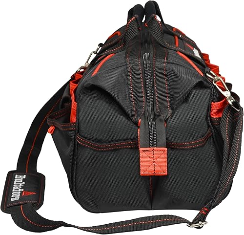 Miniatura 5 de Hultafors Work Gear HT5544 - Bolsa de herramientas para comerciantes, 40 bolsillos, portaherramientas de poliéster balístico resistente, asas de