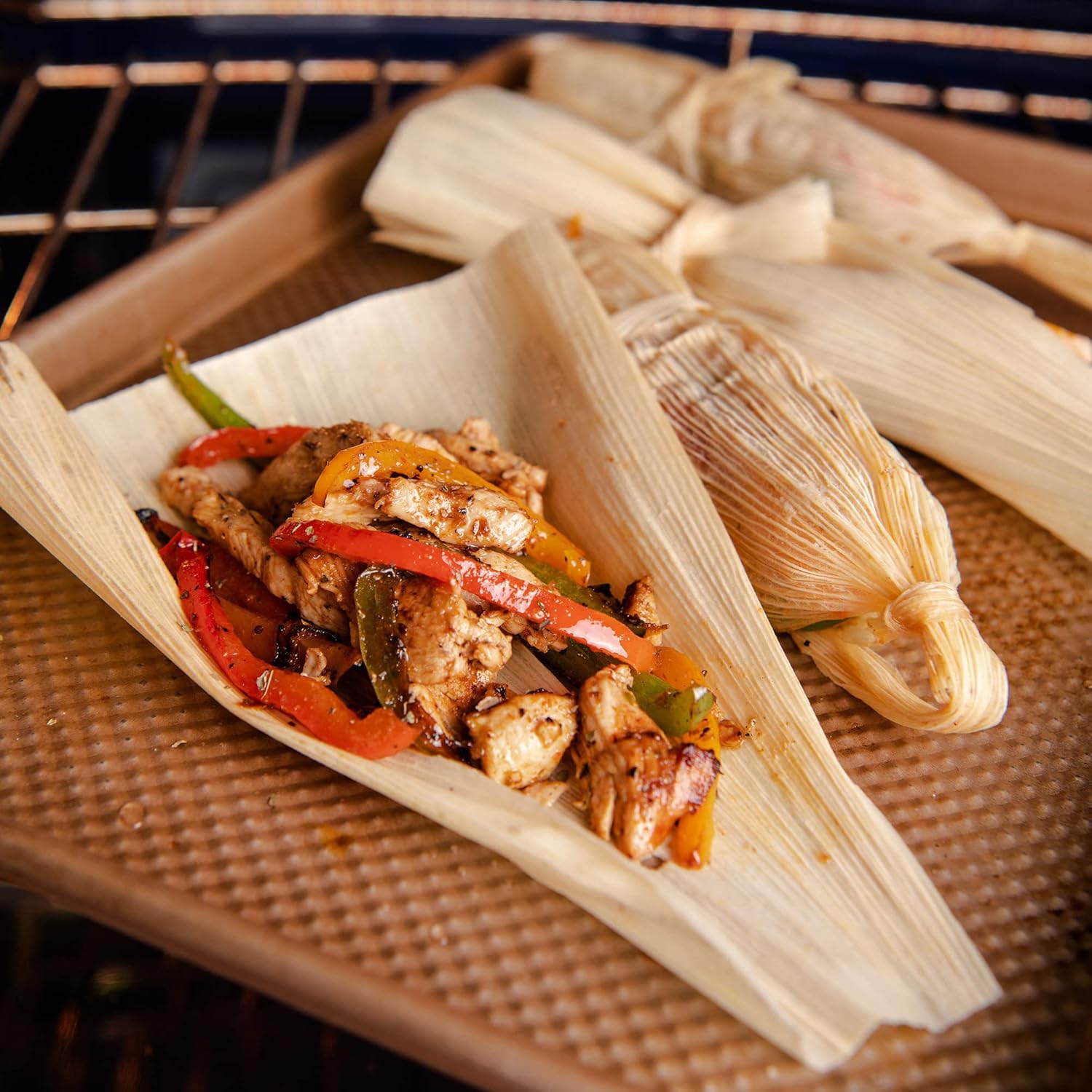 El Guapo Tamales Variety Pack, Hispanic Ingredients, Includes Whole Corn Husks, Guajillo Chili Pods, and California Chili Pods, 30 oz
