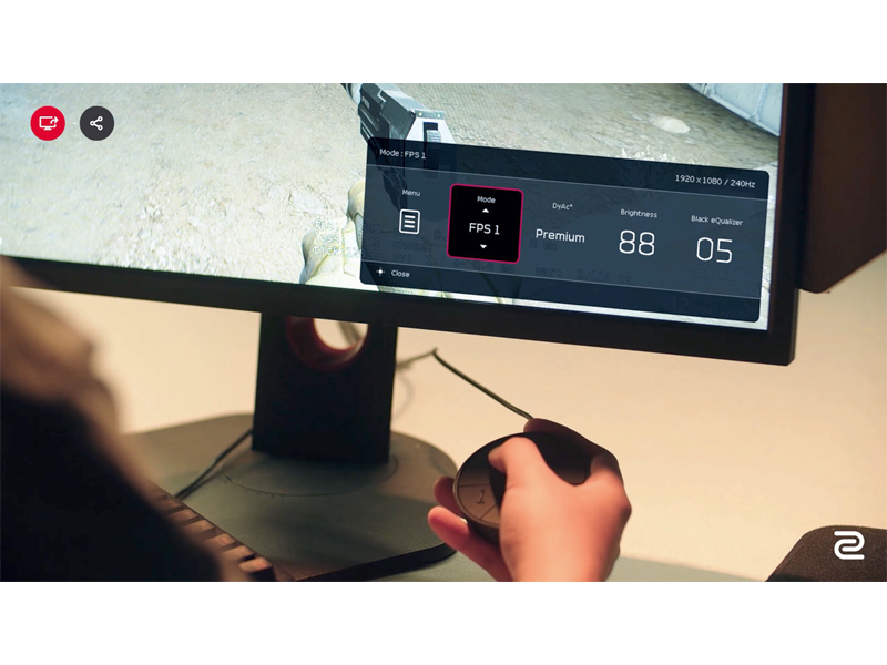 Amazon.com: BenQ Zowie XL2746K Monitor para juegos de 27 pulgadas