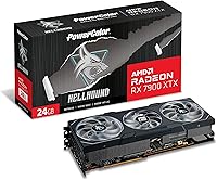 Vista 7 de PowerColor AMD Radeon RX 6500 XT ITX - Tarjeta gráfica para juegos con memoria GDDR6 de 4 GB