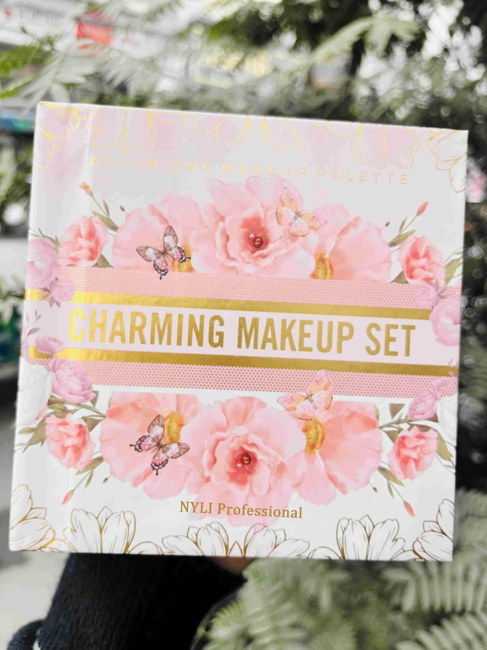 All in One 7 Pages Makeup Book for Women | Full Face Makeup Set with High Pigmented Eyeshadow, Brow Gel, Concealer, Highlighter, Blush, Pressed Powder, Contour & 4 Lip Gloss Shades | Travel Friendly Combo Kit-image-43