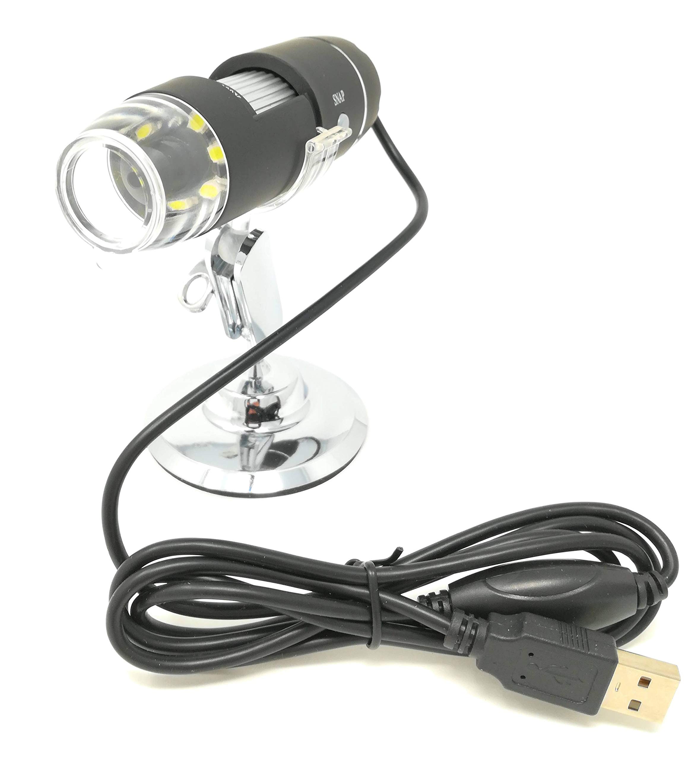 tempo di saldi Przenośny mikroskop cyfrowy 1000 x endoskop z kablem USB, 8 diod LED PC