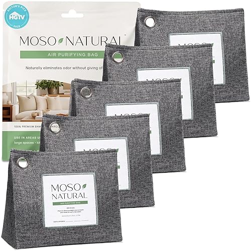 Moso Natural Air Purifying Bag 600g (21oz) Premium Bamboo Charcoal