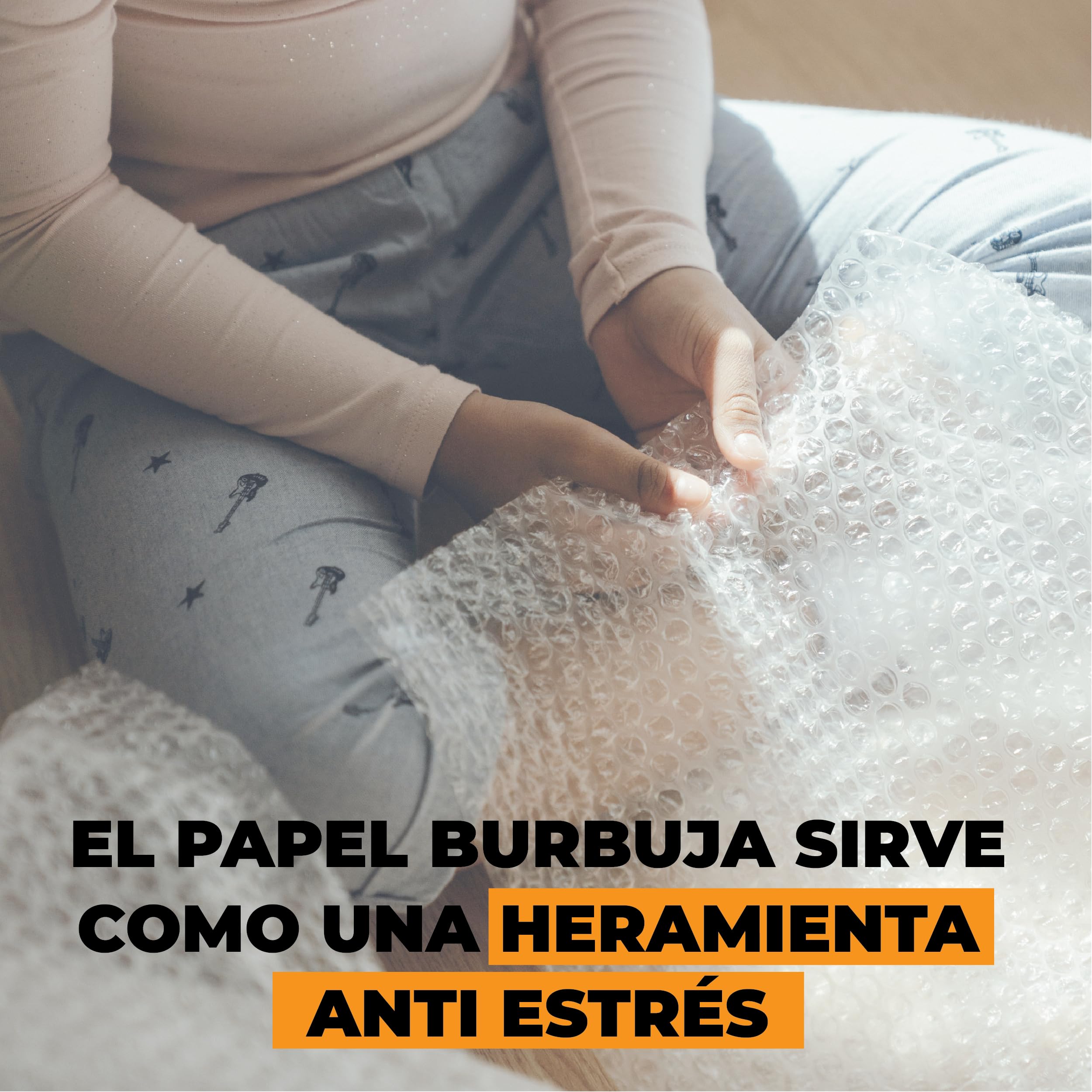 Papel Burbujas Embalaje Mudanza Múltiples Medidas | 100 cm x 100 metros | Rollo de Plástico de Burbujas para Embalar, Envíos, Protector Muebles, Alta Protección