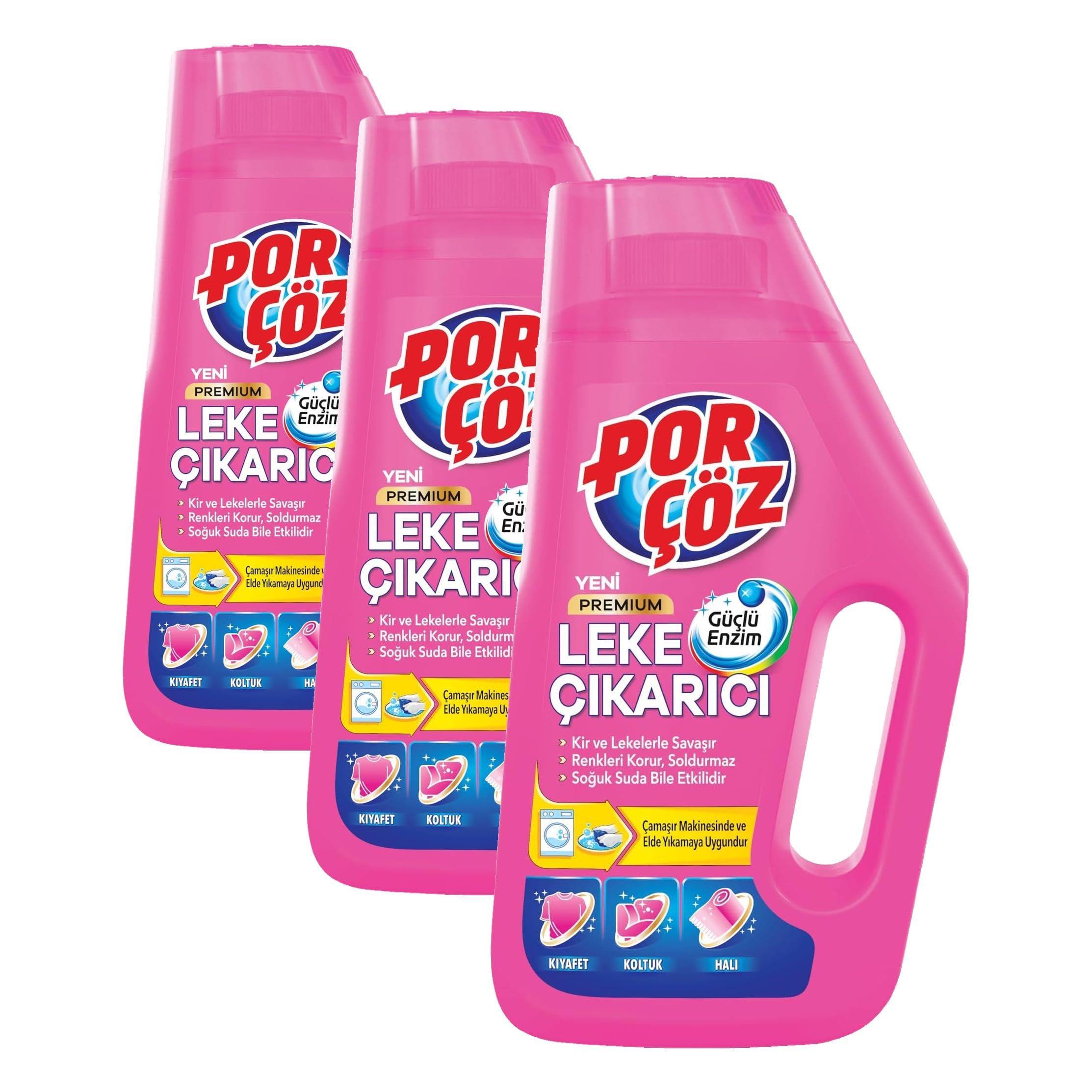 Porçöz Leke Çıkarıcı Premium 1000 Ml (3 paketi)