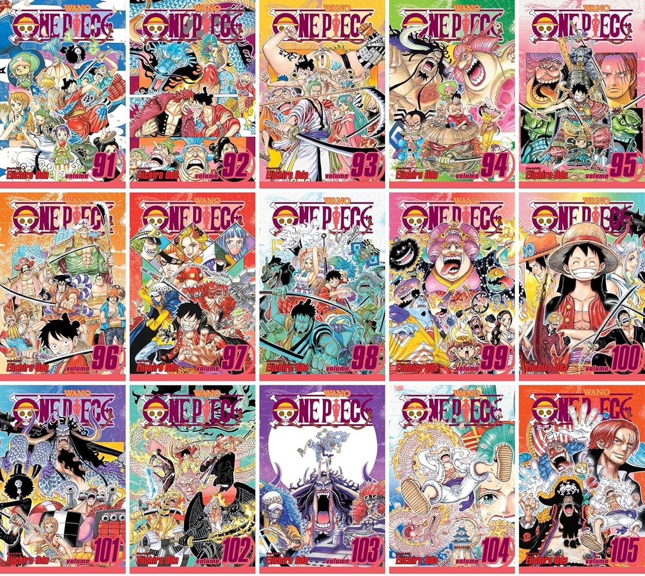 One Piece Box Set Vol 5: Volumes 91-105 - Image 1