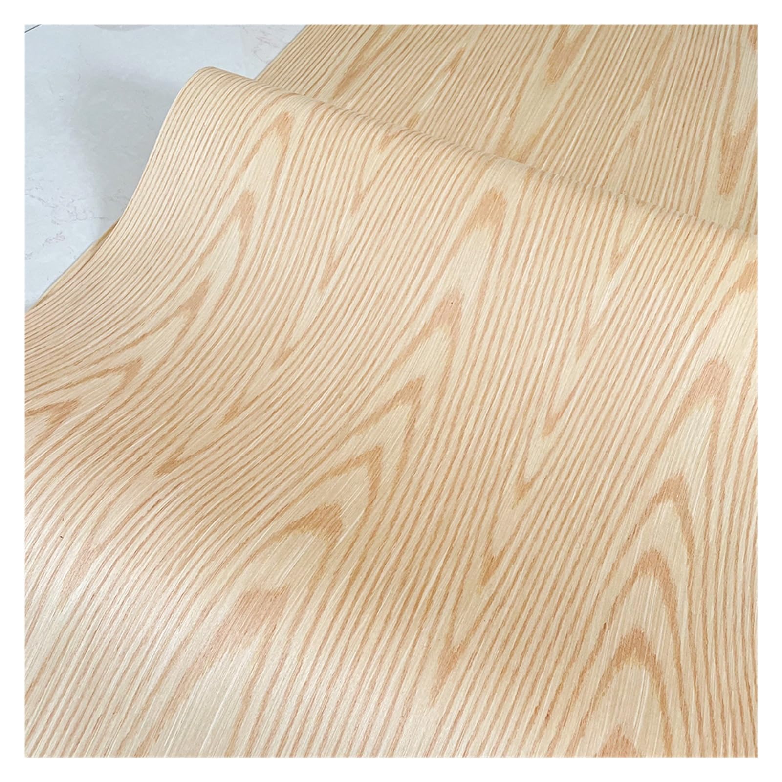 Holzfurnier, handgefertigt, DIY-Zimmerei, Möbel, Schrank, Tapete, Renovieren, Holzhandwerk, 21,6 x 96 Zoll/55 x 240 cm