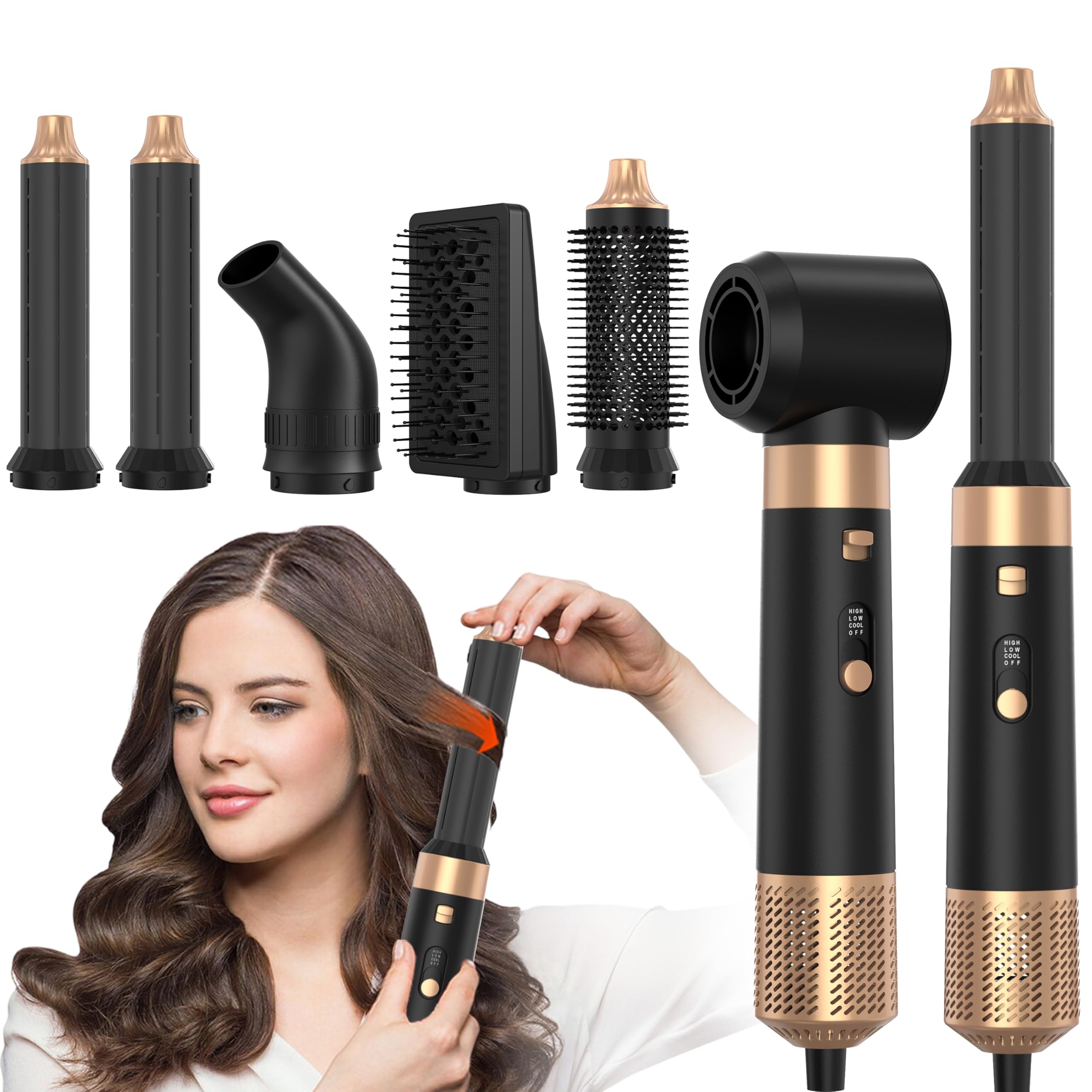 Photo 1 of Vonloge 6-in-1 Hot Air Styler Brush