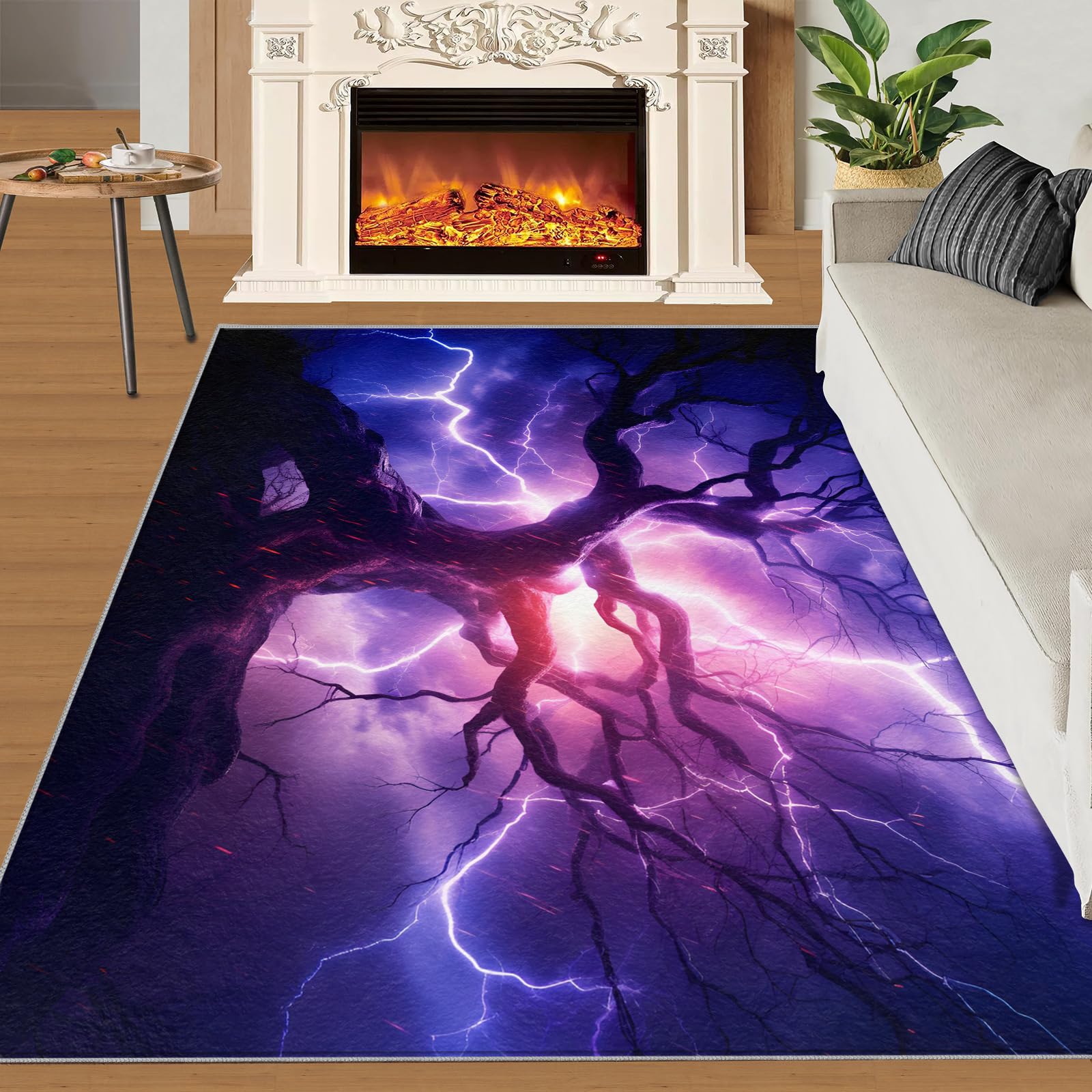 Tapis réduction du bruit 180x200 lavable idéal contre les sols froids