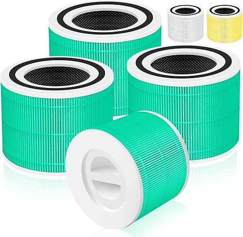 Miniatura 8 de Filtro de repuesto Core 300 para cuidado de mascotas para purificador de aire LEVOIT Core 300 y Core 300S, prefiltro de carbón activado de alta