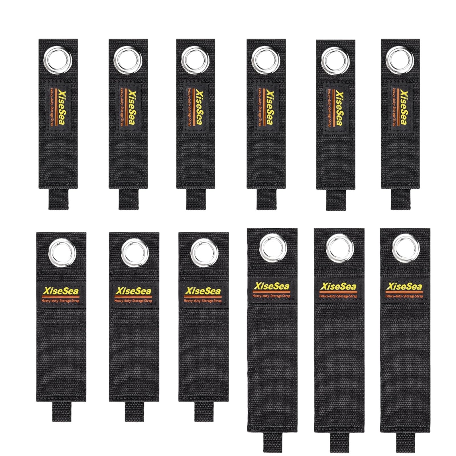 Correas de almacenamiento resistentes D-12 para organizar cables y mangueras en el garaje