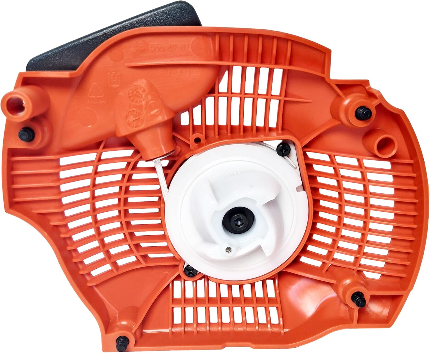 Genuine OEM Recoil Starter Assembly Compatible with Husqvarna 445 e II, 450 e II, 450 II, 450 Rancher Series Chainsaw 579425315