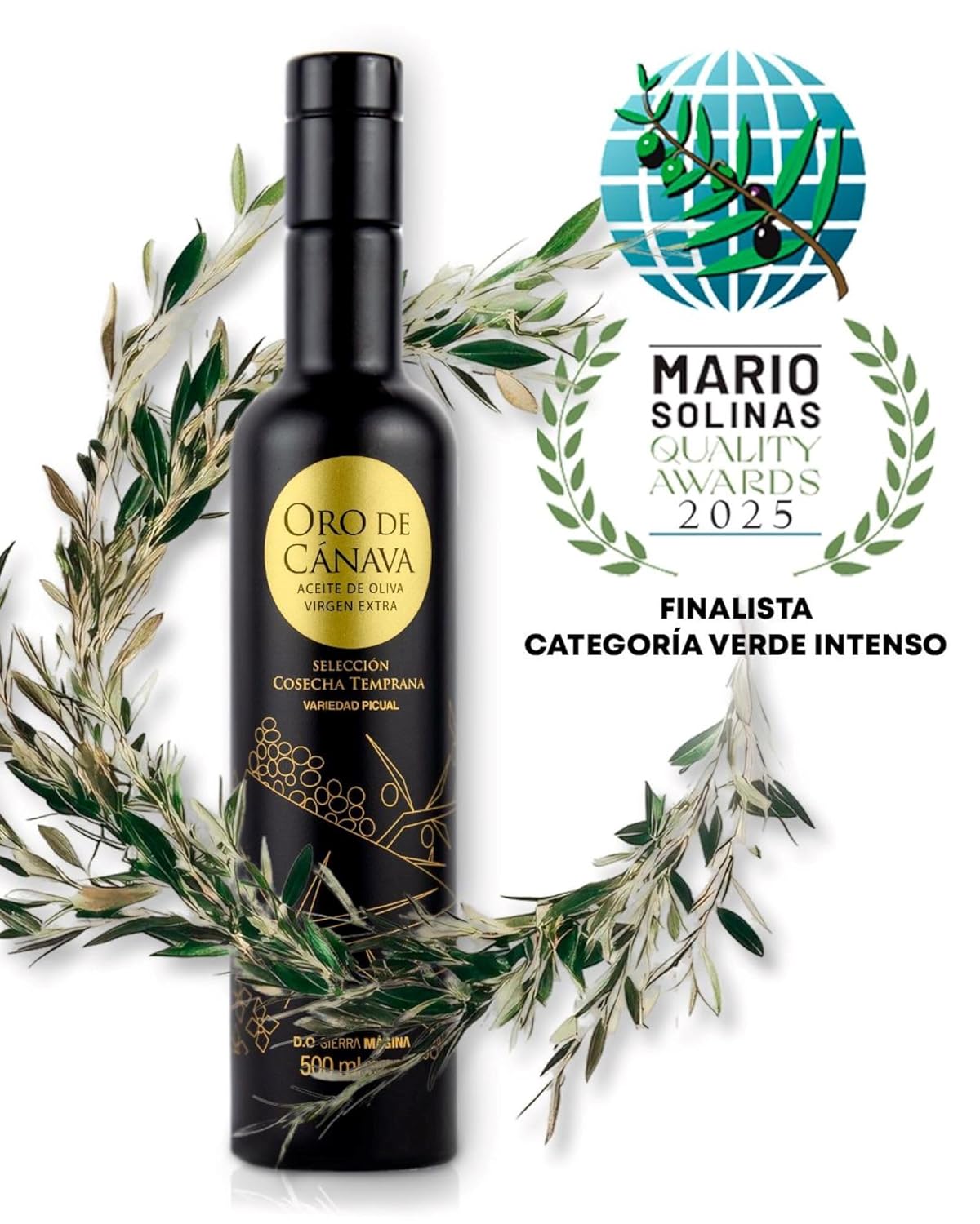 ORO DE CANAVA ACEITE DE OLIVA VIRGEN EXTRA (2.5 Liter Can Early Harvest)