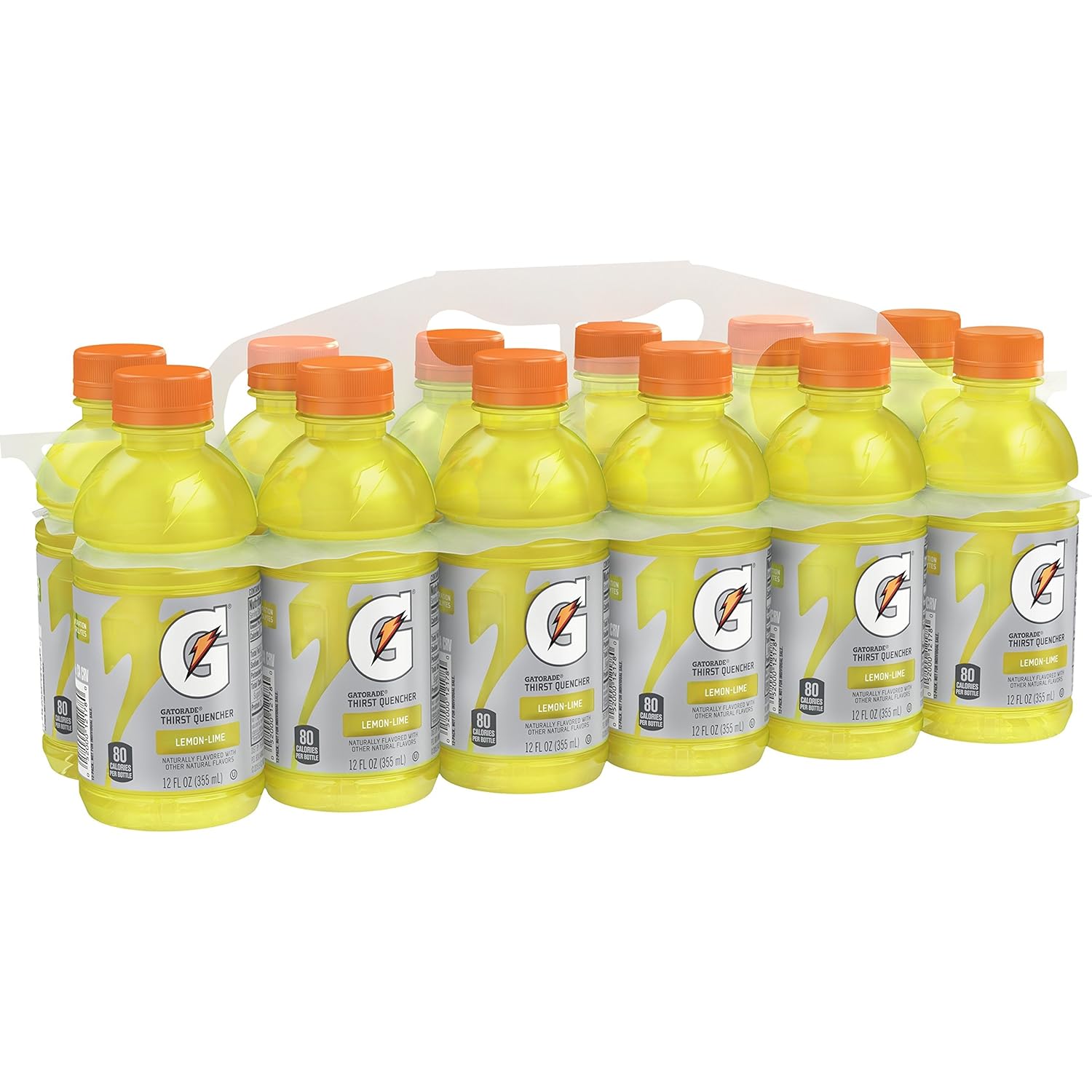 Gatorade Thirst Quencher, Lemon Lime 12 Fl Oz-flaskor, 12-pack