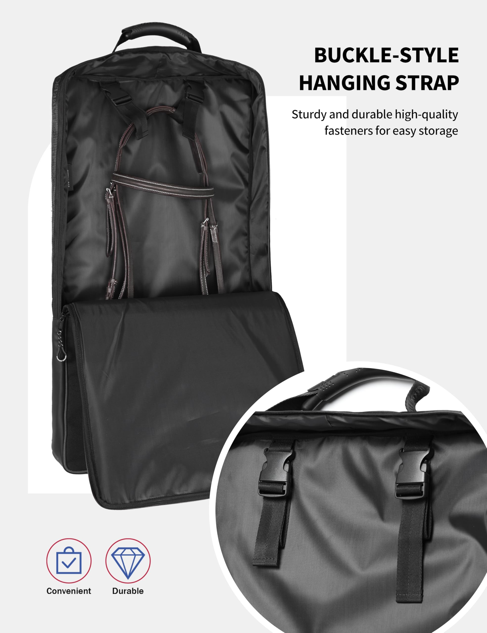 Amazon.com: Harrison Howard Horse Bridle Bag, Waterproof Padded
