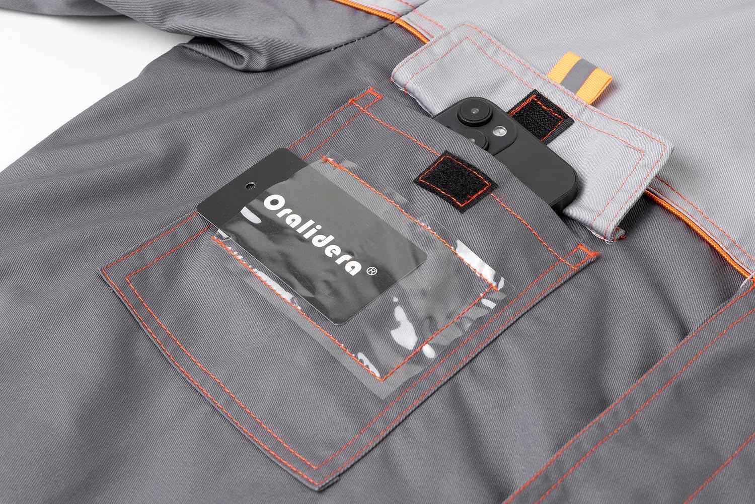 Lab Coat for Men Woodworking Mechanic Overcoat Machinist Smocks Workshop Coats