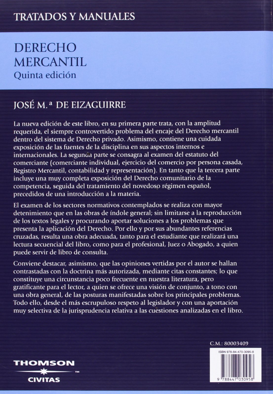 Derecho mercantil (Tratados y Manuales de Derecho)