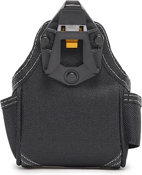 ToughBuiltタフビルト ClipTechシリーズ – 巻尺/万能ポーチ、強化1680D生地を使用した頑丈なツール、現場での整理に最適なマルチポケットデザイン