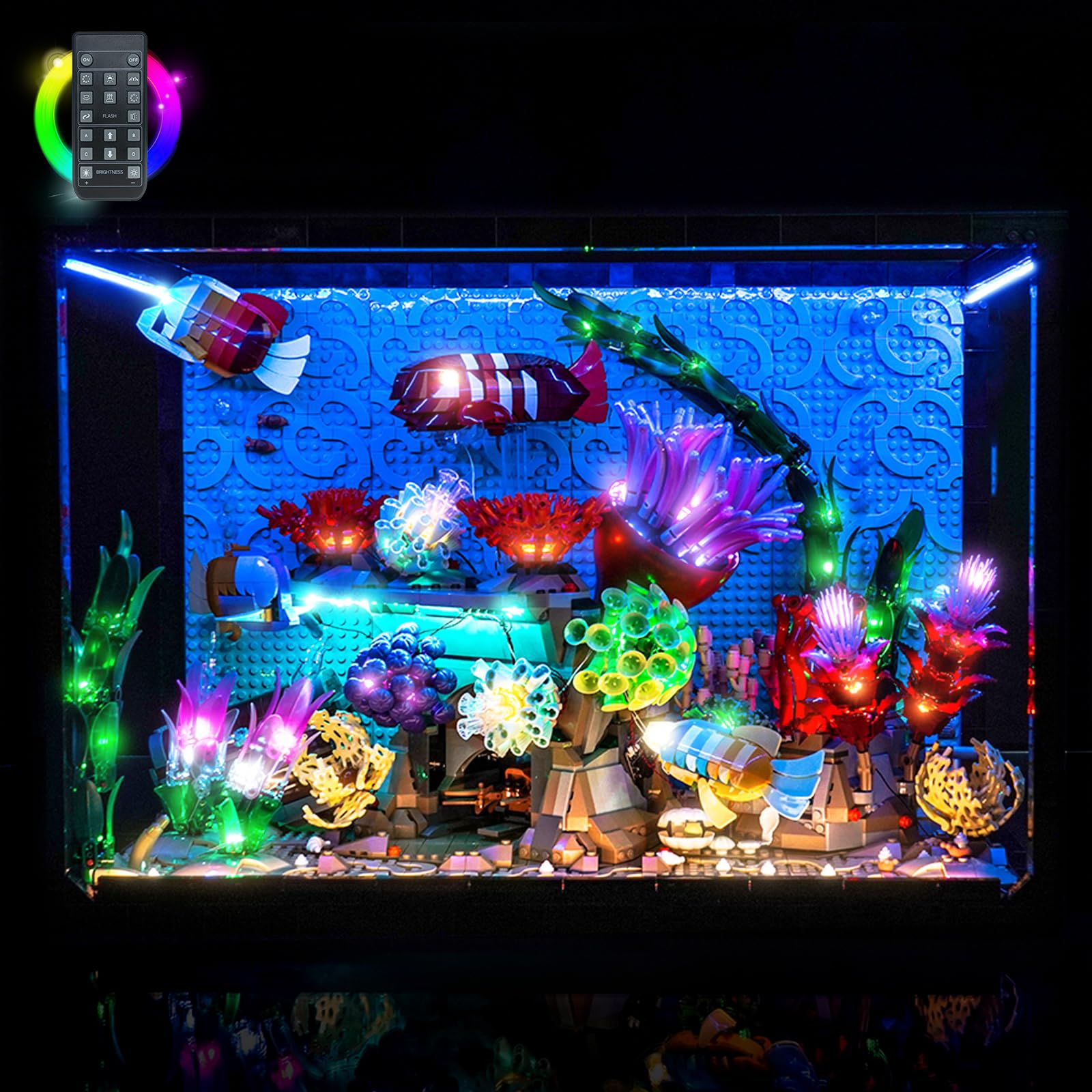 Amazon.co.jp: BrickBling LEDライト レゴトロピカルアクアリウム10366