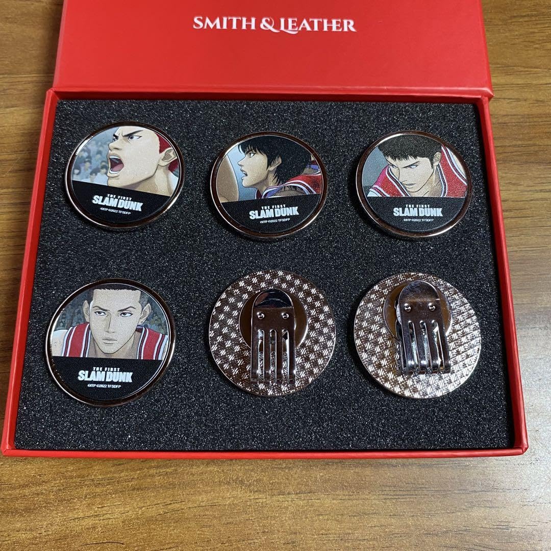 SLAM DUNK　台湾　韓国　限定　ボールマーカー　バッジ　全種　BOX ⓶ ☆SLAM DUNK☆スラムダンクゴルフボールマーカー韓国限定品