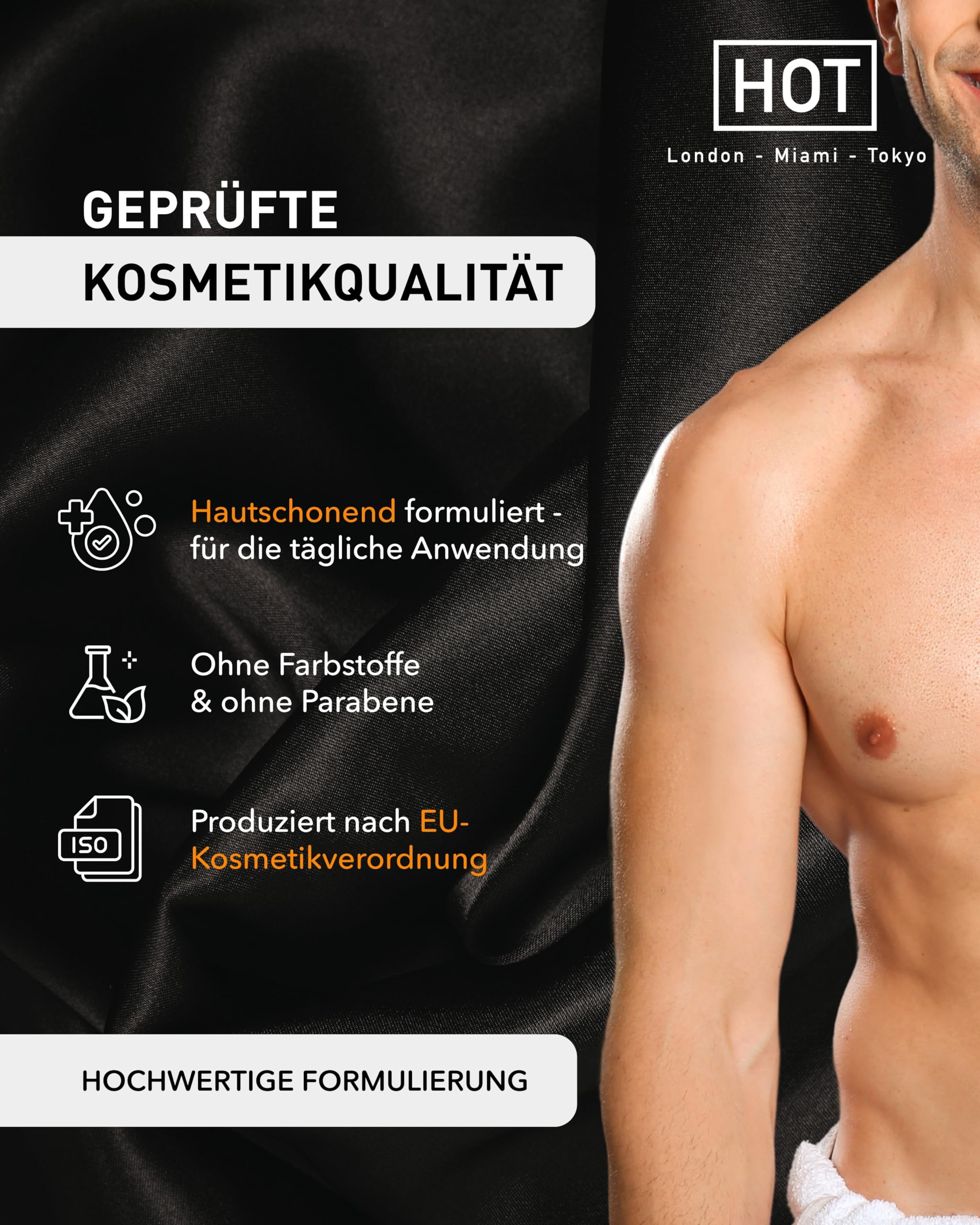 HOT Pheromone Parfum London Man 30 ml I Maskuliner Herrenduft mit vielschichtigen Duftnoten & Pheromonen I Für unbeschreibliche Anziehungskraft I Parfum Herren