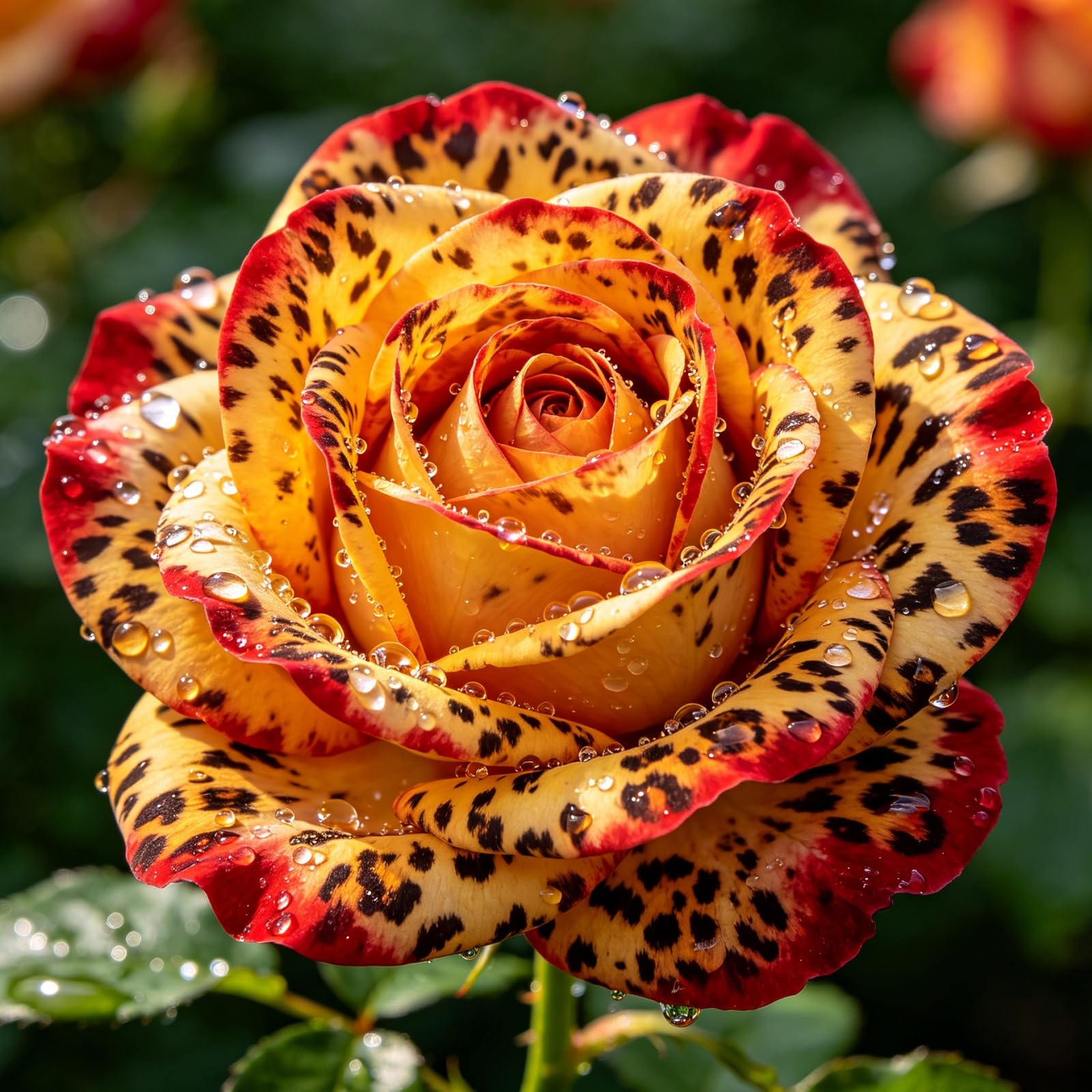 Rosa/Splendide decorazioni da giardino/Resistenti Perenne/Adatto per uso interno ed esterno/Adatta ai principianti-3Rizomi-D