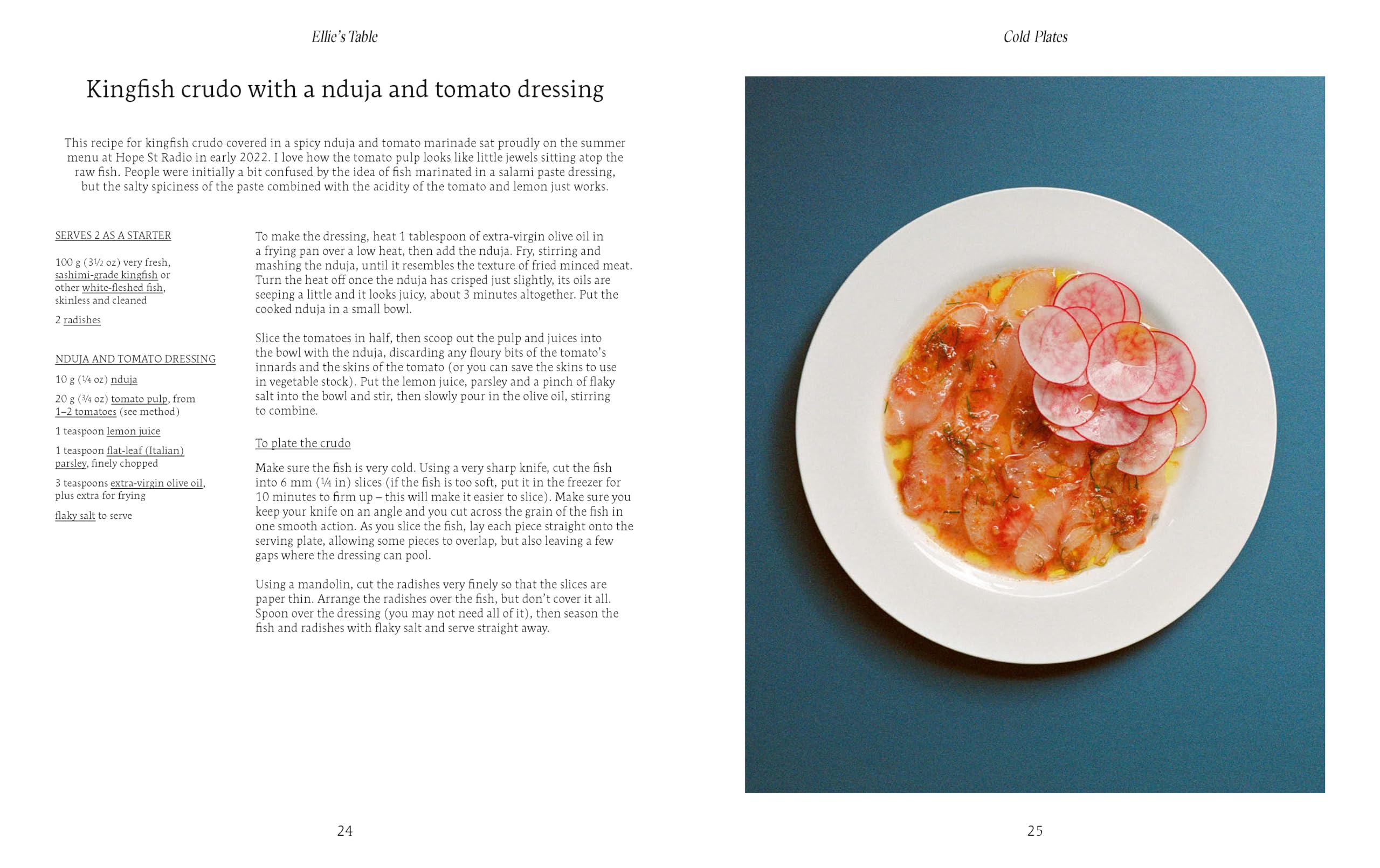 Ellie's Table: Food from Memory and Food from Home