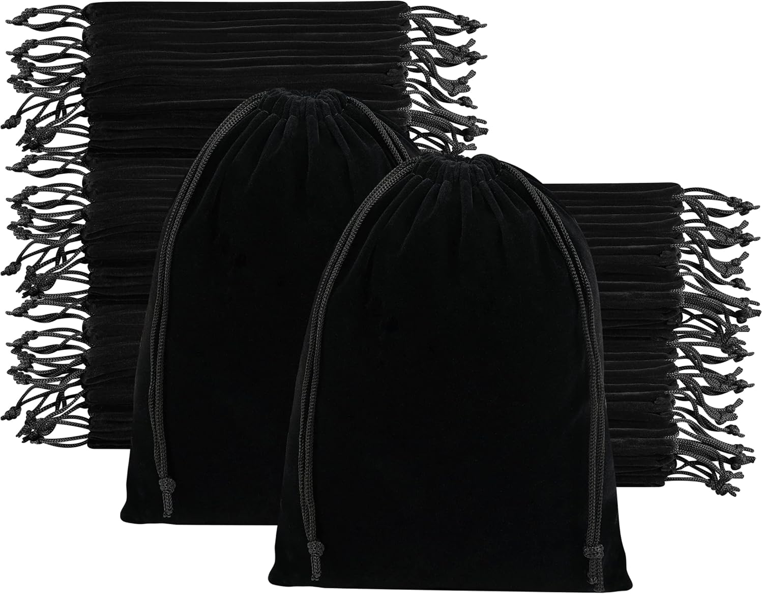Velvet Drawstring Gift Bags Bulk Wholesale (7 x 9 inch