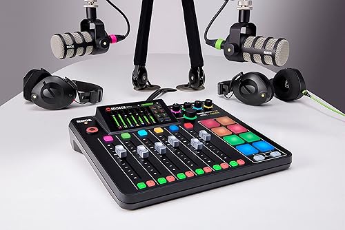 Miniatura 24 de RØDE Solución de producción todo en uno RØDECaster Pro II para podcasting, streaming, producción de música y creación de contenido (blanco)