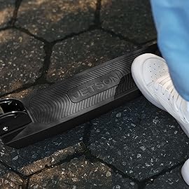 Jetson Moonbeam 2-Wheel Light Up Kick Scooter, Light up Stem & Wheels, Height Adjustable Handlebar, Rear Brake, Foldable, Ages 5