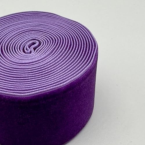 Miniatura 7 de Cinta de terciopelo roja de una sola cara de 1.496 in (1.5 pulgadas) utilizada para embalaje de regalos, árbol de Navidad, caja de regalo de