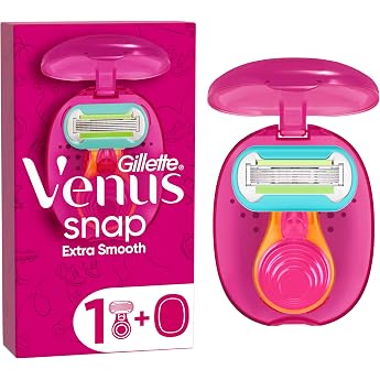 Gillette Venus Extra Smooth Snap Razor for Women Pink