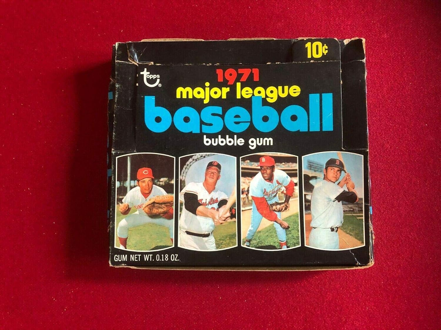 1971, TOPPS", Baseball Card Display Box (Vintage/Scarce