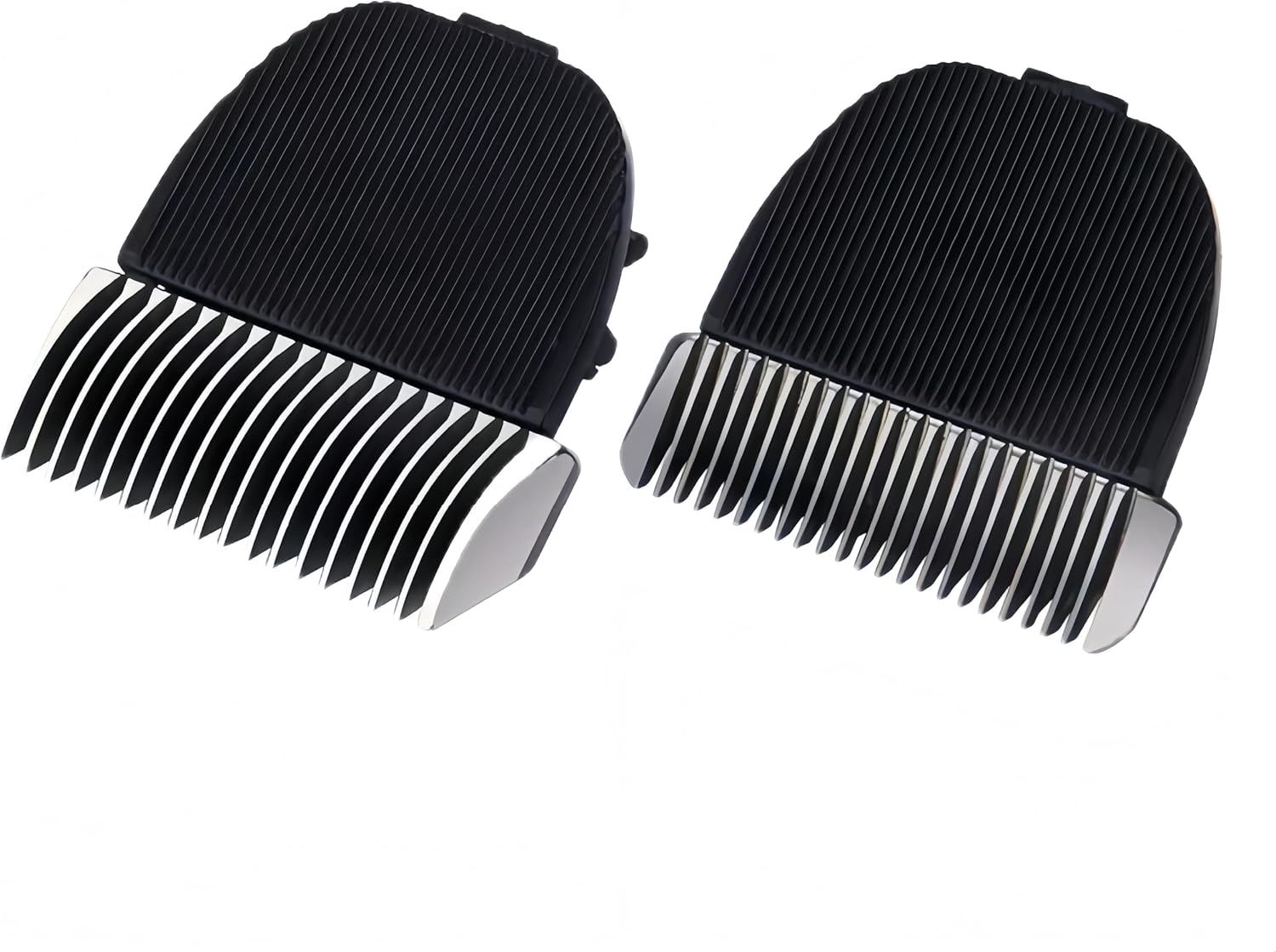 Detachable Dog Grooming Clippers Blades Low Noise, Integrated Stainless Ceramic Blade with Guide Combs & Cutter Head, Pet Clipper Replacement Blades for Dogs Cats Cut Length 3mm 9mm (2 Packs)