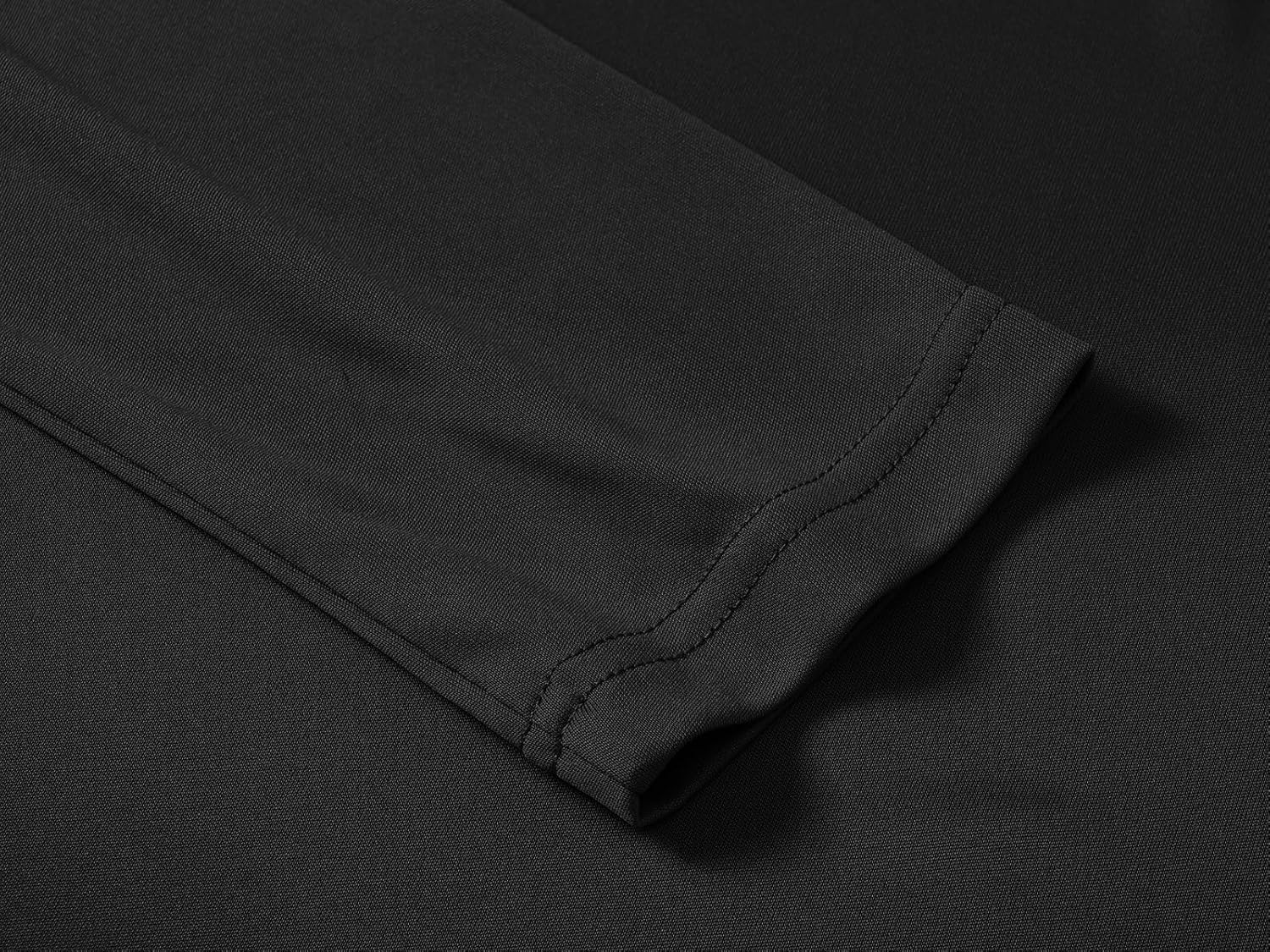 BASUDAM Men's Workout Shirts Quick Dry UPF 50+ Sun Protection Long Sleeve Quarter Zip Pullover Athletic T-Shirts - Image 6