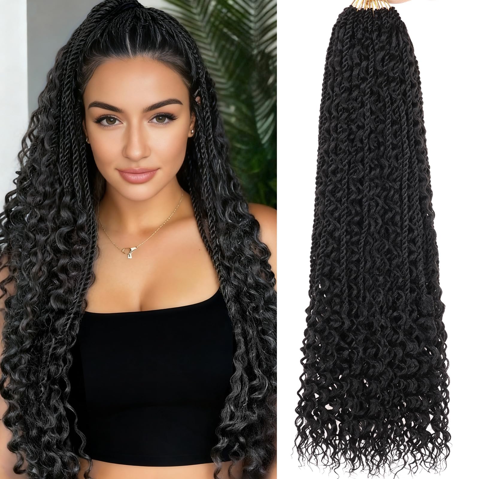 Amazon.com : RuiYok 30 Inch Boho Senegalese Twist Crochet Hair