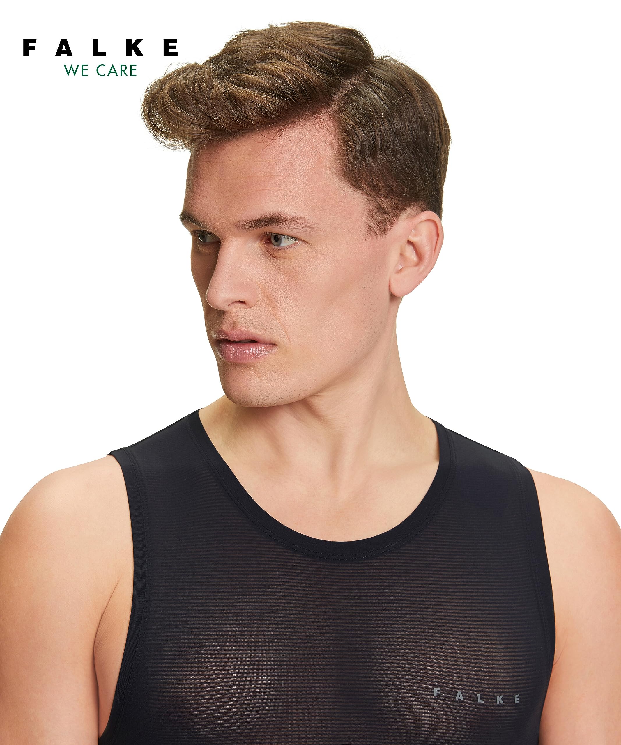 FALKE Męskie Ultralight Cool Podkoszulek na wysokie i bardzo wysokie temperatury ultralekka chłodząca szybkoschnący oddychający materiał funkcyjny 1 Sztuka