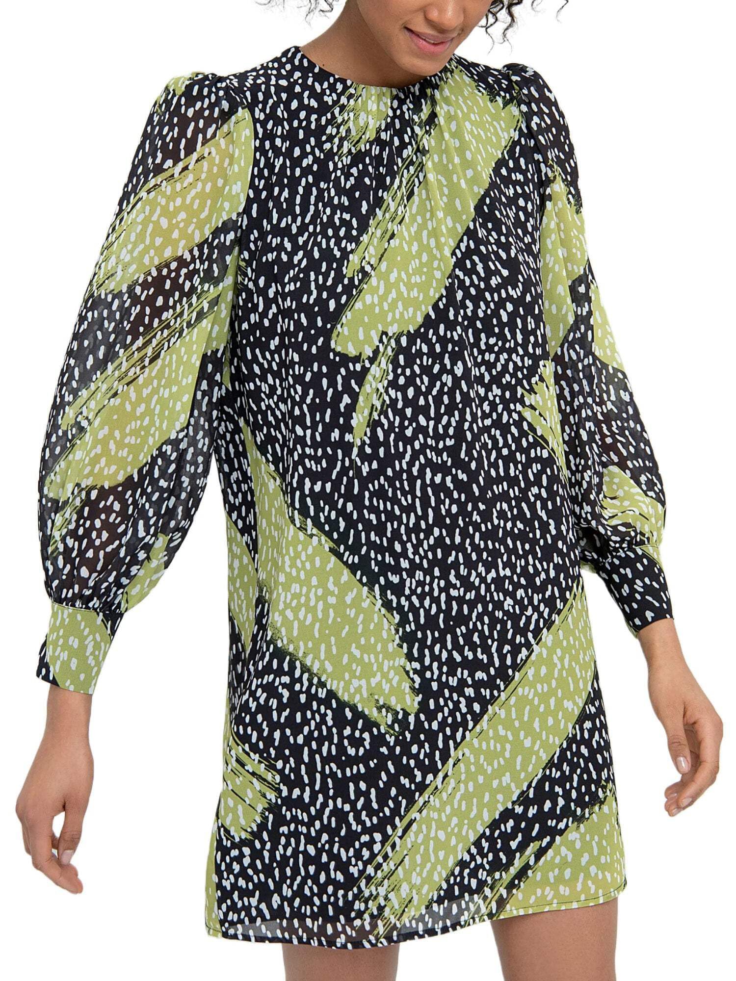 Fracomina Vestito Donna Nero Fs22wd1016w412n4