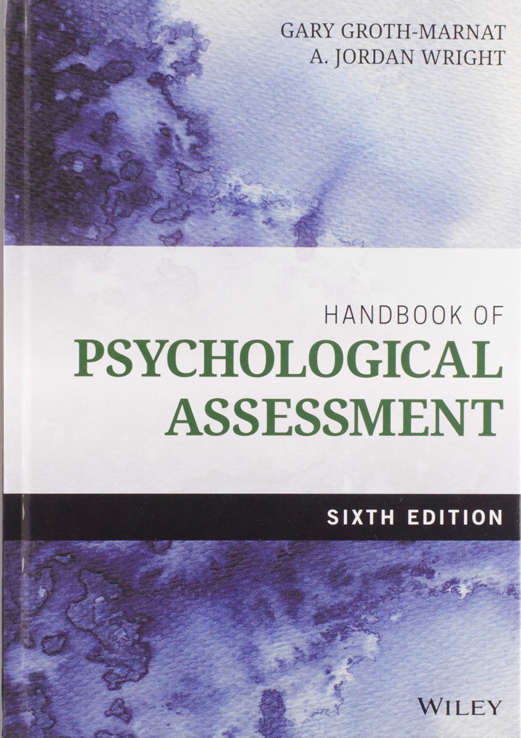 Handbook of Psychological Assessment 6th Edition