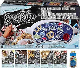 Easy Bake Oven Easy Bake Ultimate Oven Baking Bundle (Oven + 5 Mixes + Rainbow Sprinkles) for Kids 8yrs and Up