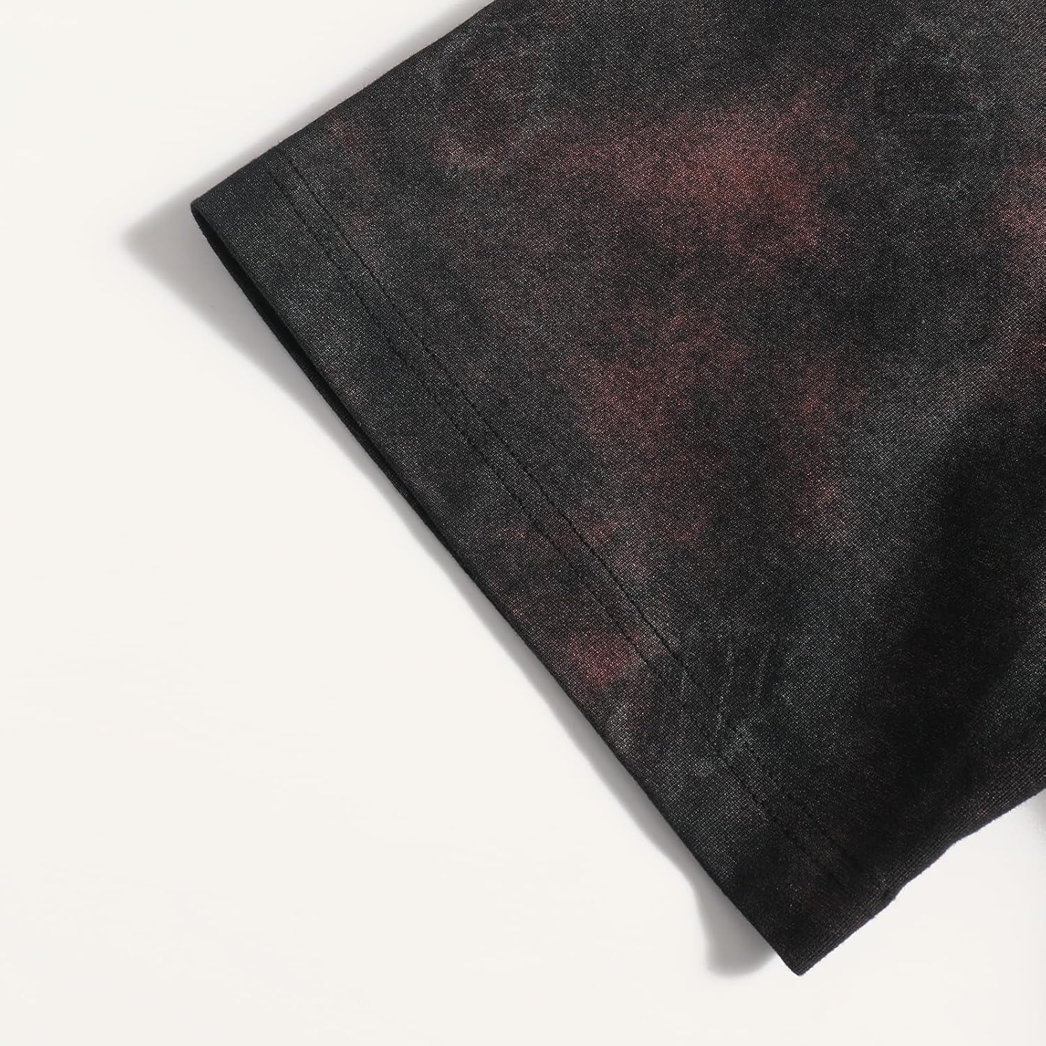 Men's Color Clashing Trend Printed t-Shirt Cotton Crew Neck Loose Short-Sleeved t-Shirt Casual Printed Tops - Image 4