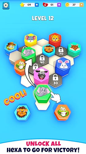 Hexa Sort Game New Hexa Sorting Puzzle-Amazonアプリストアの