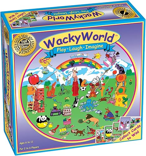 Wacky World - Emocionante juego de coleccionar, comerciar y competir para ganar cartas de personajes de Zany en la última aventura de combinación de