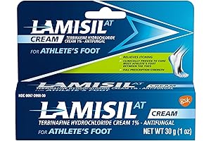 Lamisil Antifungal Cream: Athlete's Foot Treatment for Itching, Burning, Cracking, and Scaling