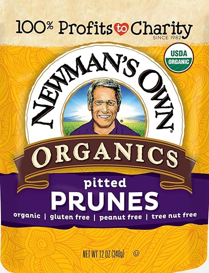 NEWMANS OWN Organic Dried Prunes, 12 OZ