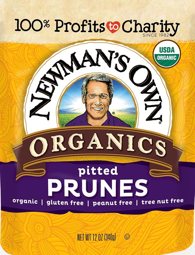 NEWMANS OWN Organic Dried Prunes, 12 OZ